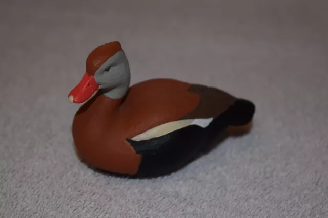 2020 Jett Brunet Ducks Unlimited Miniature Black Bellied Whistling Duck Decoy