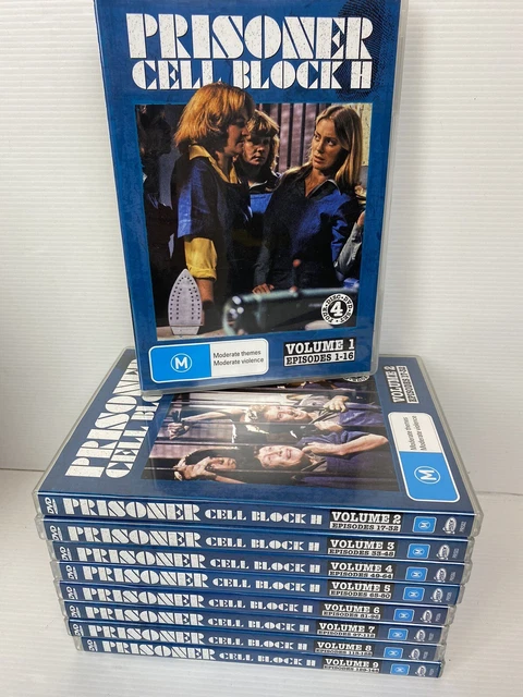 PRISONER CELL BLOCK H Volume 1 To 9 DVD Episodes All Regions