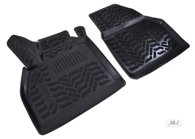 3D EXCLUSIVE TAPIS DE SOL EN CAOUTCHOUC pour  RENAULT KANGOO 2008-2021 2pcs