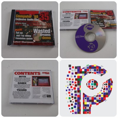 AMIGA Magazine FORMATO COPERTINA DISCO CD 35 GENNAIO 1999 lo spreco di sogni DEMO COMPLETO spacchettatori 