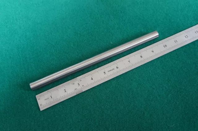 15mm Dia Titanium 6al-4v Round Bar .59" x 10" Ti Grade 5 Metal Alloy Rod 1pc