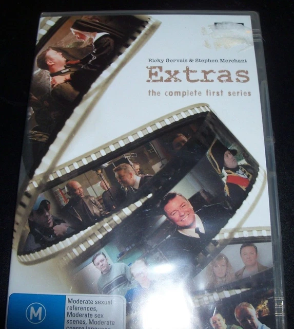 Extras The Complete First Season 1 (Ricky Gervais) (Aust Region 4) DVD – New
