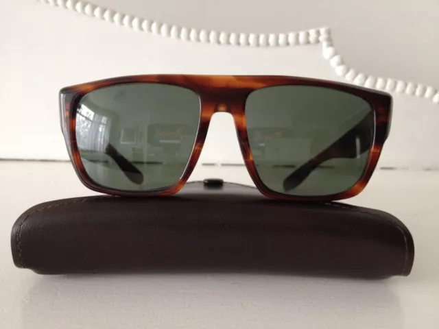 Exc Vtg*W0360*Drifter* B&L Ray-Ban Usa Tortoiseshell Uni-Sex Sunglasses & Case