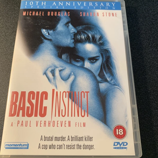 BASIC INSTINCT 10TH Anniversary Special Edition 2-Disc DVD Film Movie ...