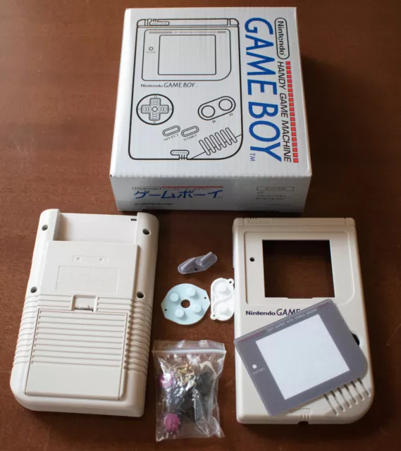 Kit Riparazione Ricambio Nintendo Game Boy Classic Grey Grigio DMG-01 Shell Box