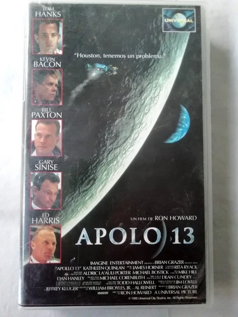 APOLLO 13 RON Howard Tom Hanks Ed Harris - VHS Tape Spanish Pal $55.84 ...