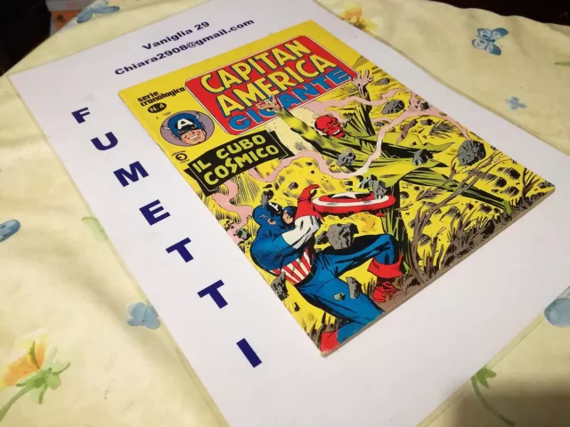Capitan America Gigante Serie Cronologica Originale Corno N. 4