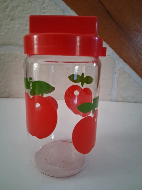 Verre mesureur pommes Henkel VNTAGE | Verre mesureur, Couvercles de pots, Objets vntage