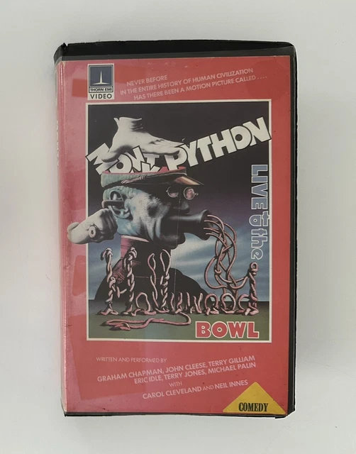 MONTY PYTHON LIVE Hollywood Bowl [VHS] Thorn EMI Video Big Box Ex ...