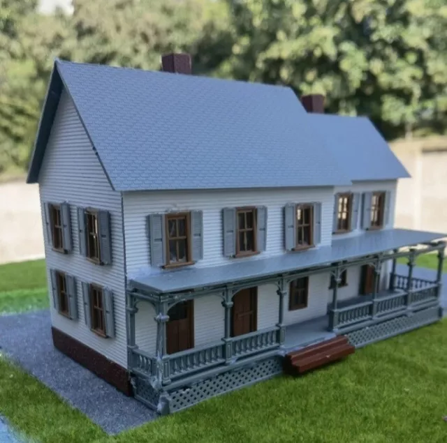 1:87 Scale Model House - HO Train