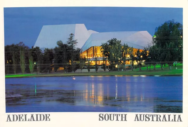 L3207 Australia SA Adelaide Festival Theatre River Torrens postcard