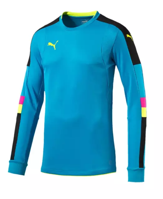 PUMA TOURNAMENT GK SHIRT Goalkeeper Football Long Sleeve TShirt - SIZE XL