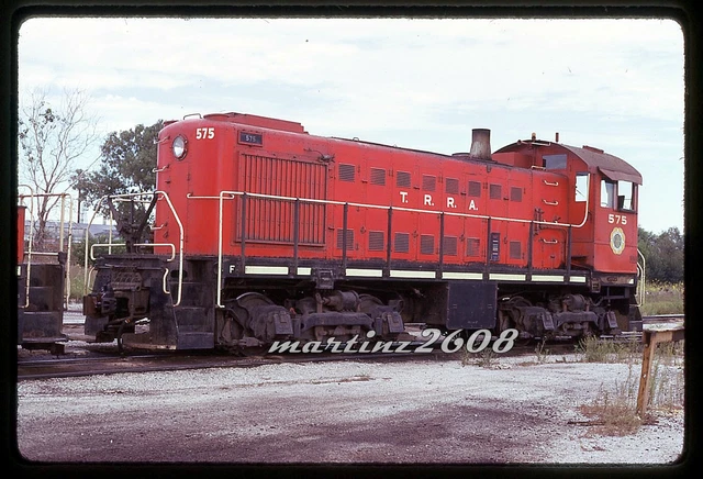 (Ms) Orig. Train Slide Terminal Rail Road Association (Trra) 575 Roster