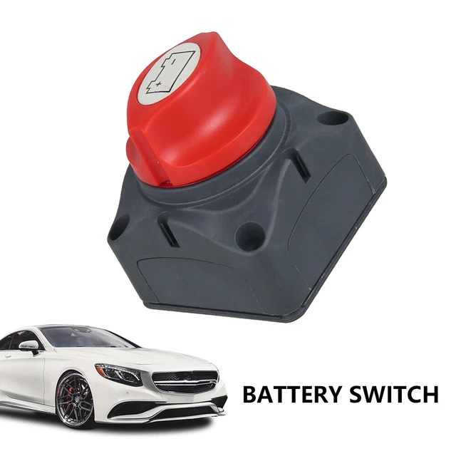 BATTERY SELECTOR SWITCH 12V 600A Disconnect Isolator Master for Car RV