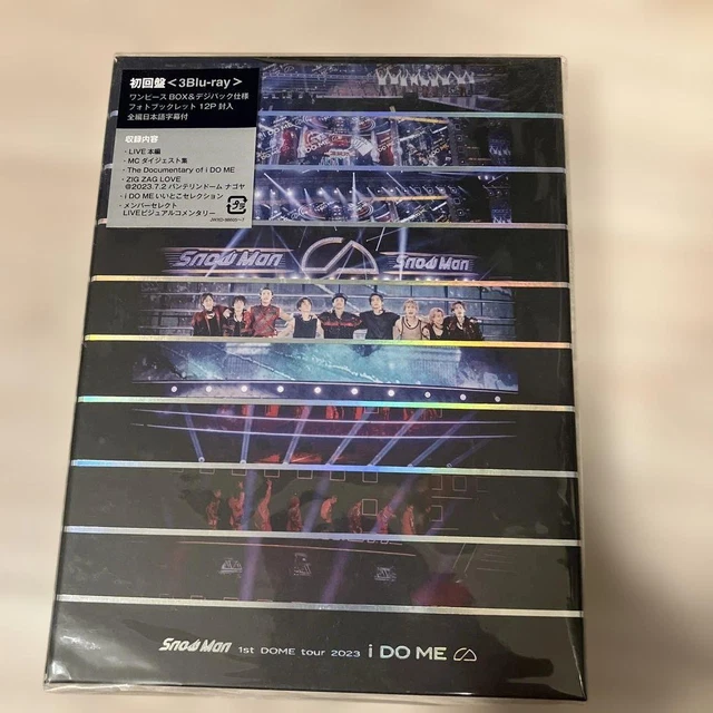 SNOW MAN/SNOW MAN 1St Dome Tour 2023 I  8p $169.74