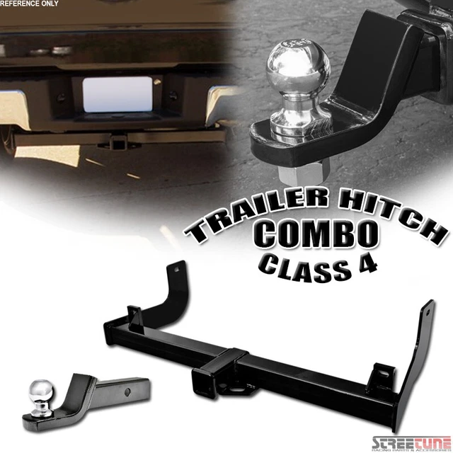 For 09-13 14 Ford F150 Class 4/IV Trailer Hitch Tube w/2" Ball Towing Mount Kit