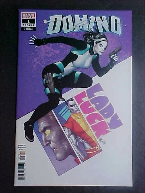 Domino Annual #1! Variant Cover! Nm-  2018 Marvel Comics
