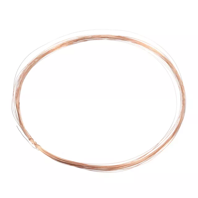 32.8' Solid Bare Copper Wire, 35# 99.9% Pure Copper 0.15mm Soft Beading Wires