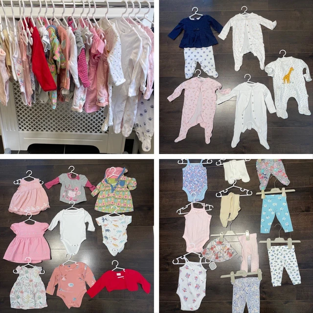Pacchetto vestiti bambina 0-3 mesi