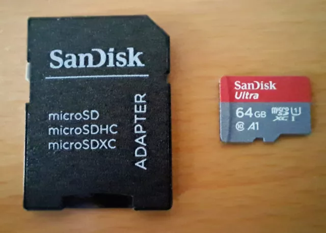 SanDisk Ultra microSD SDXC 64 GB Speicherkarte