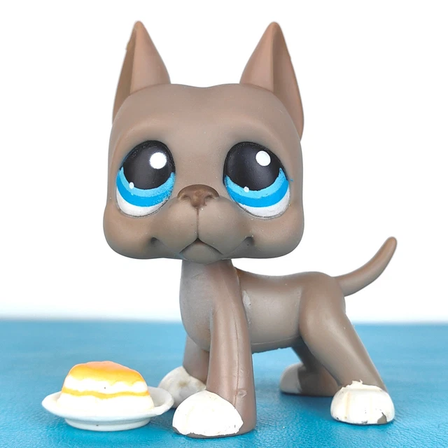 Figurine Littlest Pet Shop LPS - Great Dane 817 - Chien Danois - Hasbro