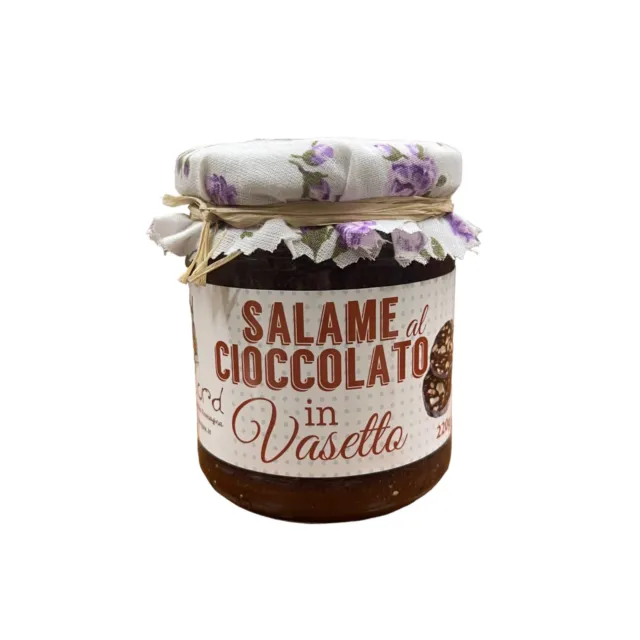 Amarcord La Romagna Dolci in Vaso al Cucchiaio SALAME AL CIOCCOLATO 220 gr