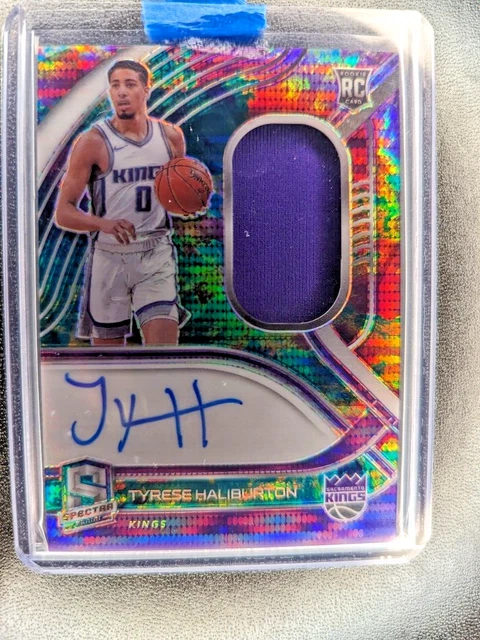49 RPA TYRESE Haliburton Rookie AUTO Card Panini Origins RC Patch 