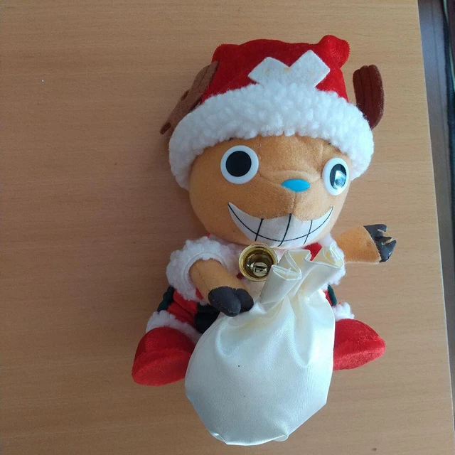 JAPAN ANIMATION ONE piece Chopper Plush Doll Santa Claus version item
