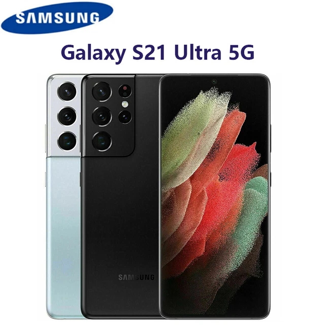 New Sealed Samsung Galaxy S21 Ultra 5G G998U 128GB GSM Unlocked Smartphone 108MP