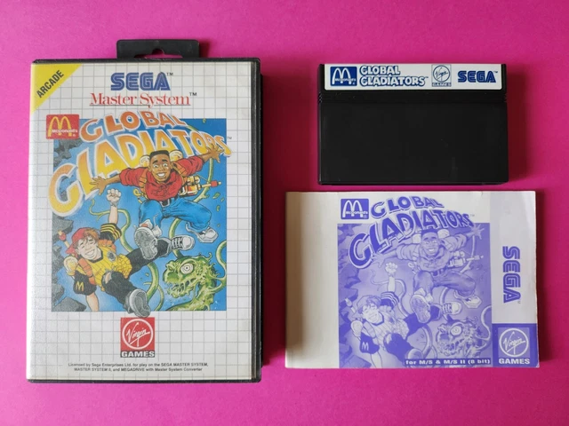 GLOBAL GLADIATORS COMPLET BOÎTE NOTICE SEGA GAME Gear 157411915360