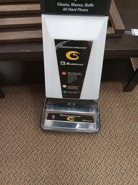 Koblenz Cleaning Machine Hard Floor Polisher plus extra pads! Very Nice!