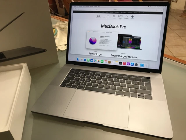 Apple Macbook Pro 15" Retina 2017 pari al nuovo. In garanzia