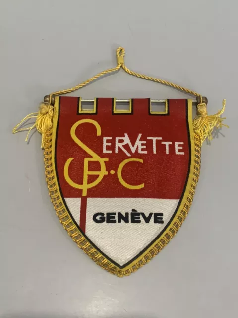 Servette Genève FC fanion vintage football banderin pennant wimpel