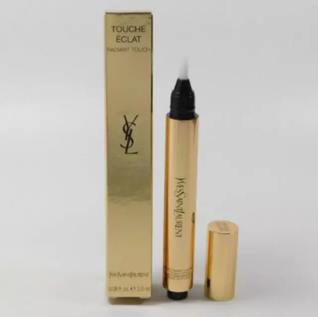 YSL Yves Saint Laurent TOUCHE ECLAT ~ #01 ROSE LUMIÈRE ~ FULL SIZE New in Box