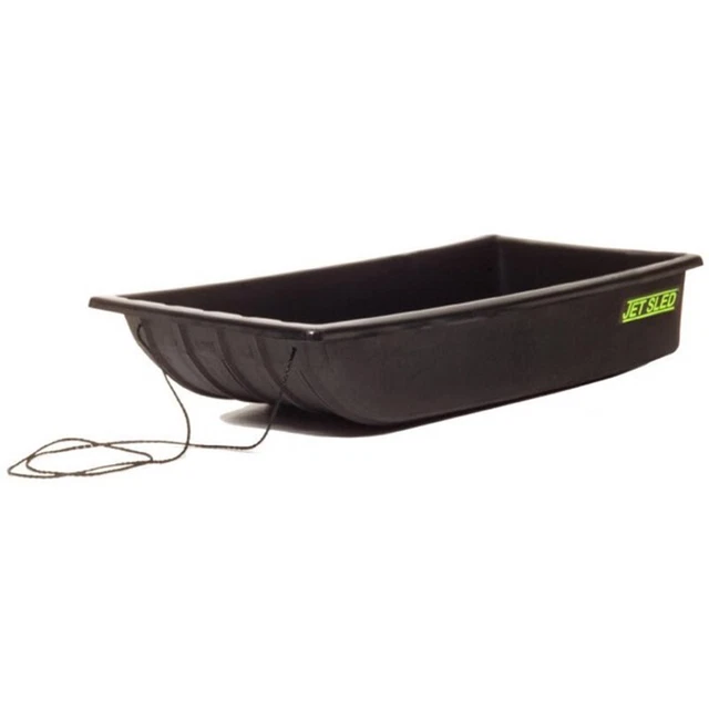 SHAPPELL Jet Ice Fishing Sled Molded Runners for Strength with Tow Rope