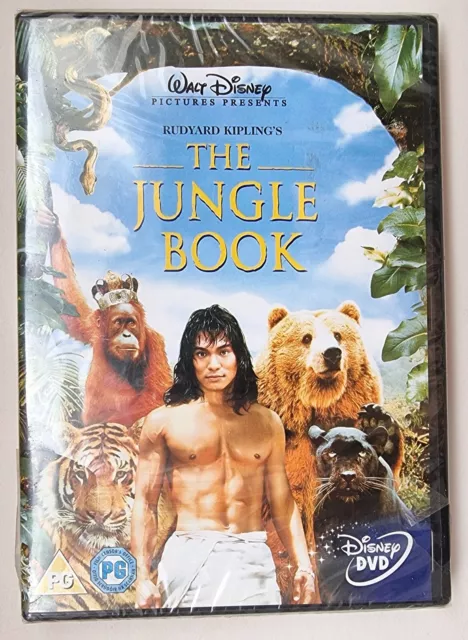 THE JUNGLE BOOK (1994) Jason Scott Lee UK Region 2 PAL DVD Rudyard Kipling  £ - PicClick UK