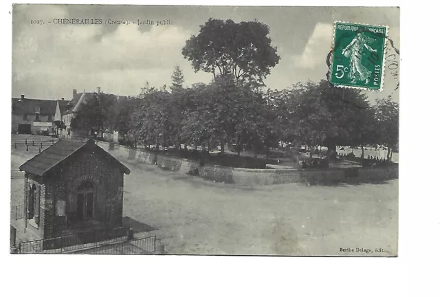 23 - Chenerailles - Le Jardin Public