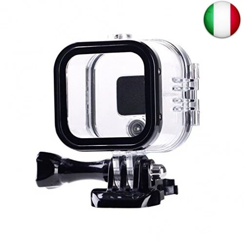 Suptig Custodia protettiva impermeabile di ricambio per GoPro Hero 4session,