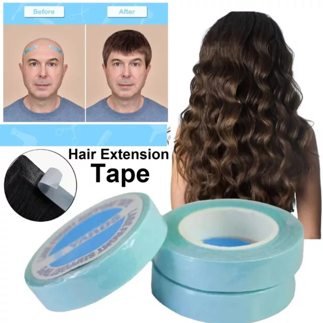 Double sided Hair Extension Tape Roll Strong Adhesive Skin Blonde Weft Tape AU