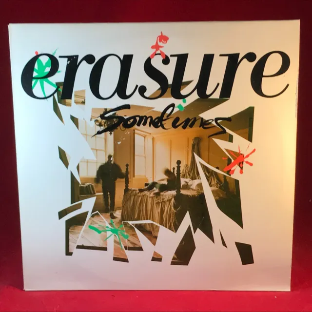 ERASURE Sometimes 1986 UK 3-track 12" vinyl single Mix Say What extended E