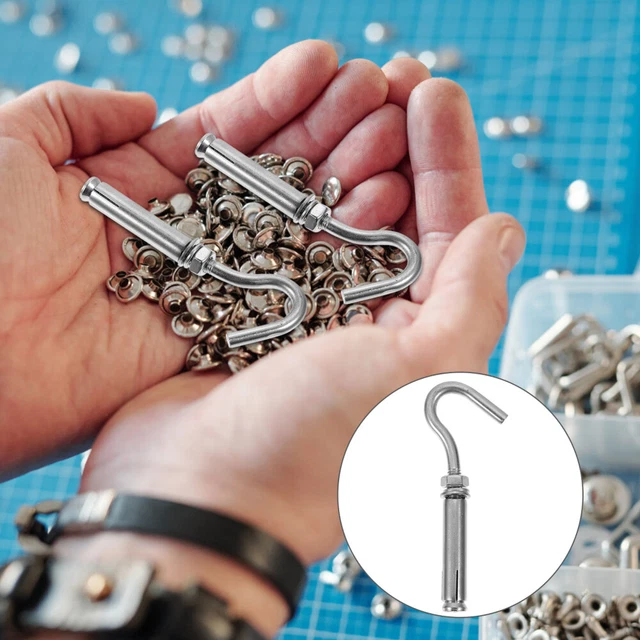 6 pz ganci a vite per fioriere ganci di espansione acciaio inossidabile