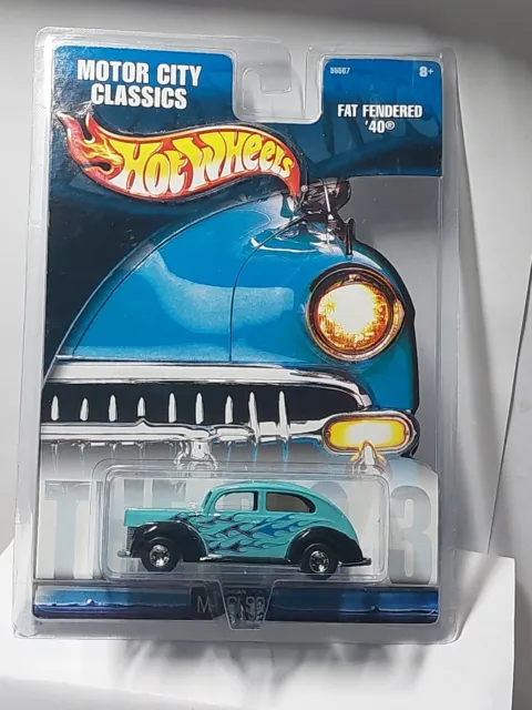 Hot wheels 1/64 🇨🇵  Motor City Classics, Fat Fendered '40, Métal Real Riders