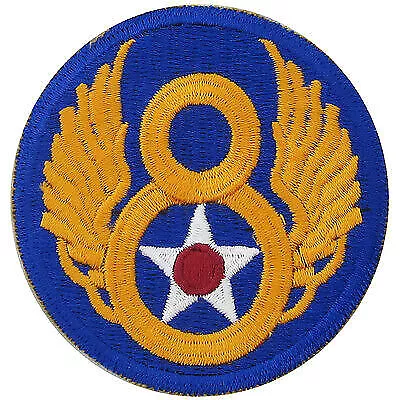 US Army USAAF 8th Air Force ABZEICHEN – WW2 Repro American Airforce Patch...