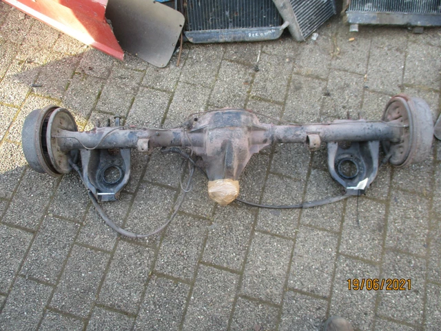Manta Rear Axle HINTERACHSE DIFFERENTIAL REAR Axle Opel Manta Ascona A 1,9S CIH läuft ...