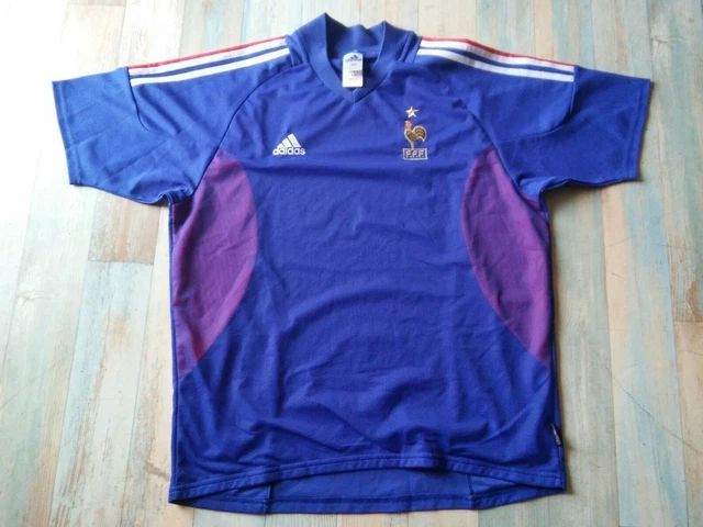 HOT Coq Equipe De France Etoile MAILLOT FOOT ADIDAS