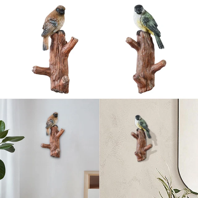 Vogel Wandhaken Heimtextilien Zubehör Kleiderbügelhalter für 2