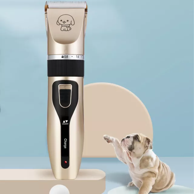 Cat Dog Hair Clipper Grooming Kit USB Rechargeable Electric Clipper Pet Supplies 2