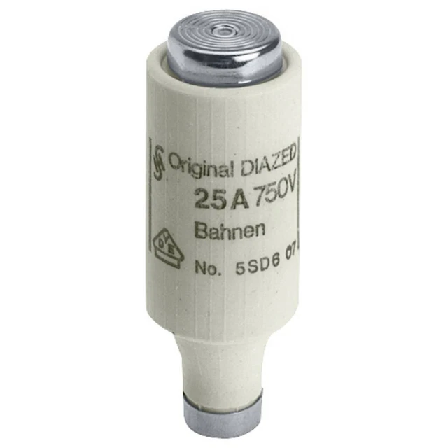Siemens 5SD602 Inserto fusibile Misura fusibile = DIII 4 A 750 V/AC 5 pz.