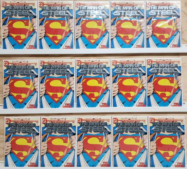Superman The Man Of Steel #1 (Lot of 15) 1st EVER Variant Cover John Byrne 1986