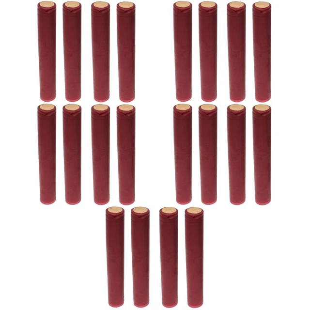 500 Pcs Bouchons De Vin Capsules Rétractables En Pvc Accessoires Rouges Scellant